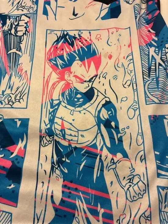 Adidas Japan National Team Special Edition Dragon Ball Z Vegeta Soccer Jersey - Picture 5 of 11